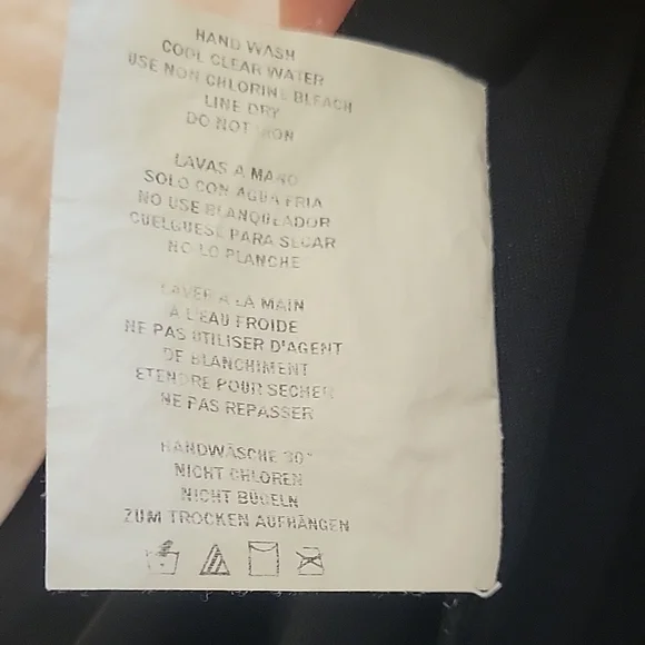 Women's Black Swim Shorts - Picture 3 of 4